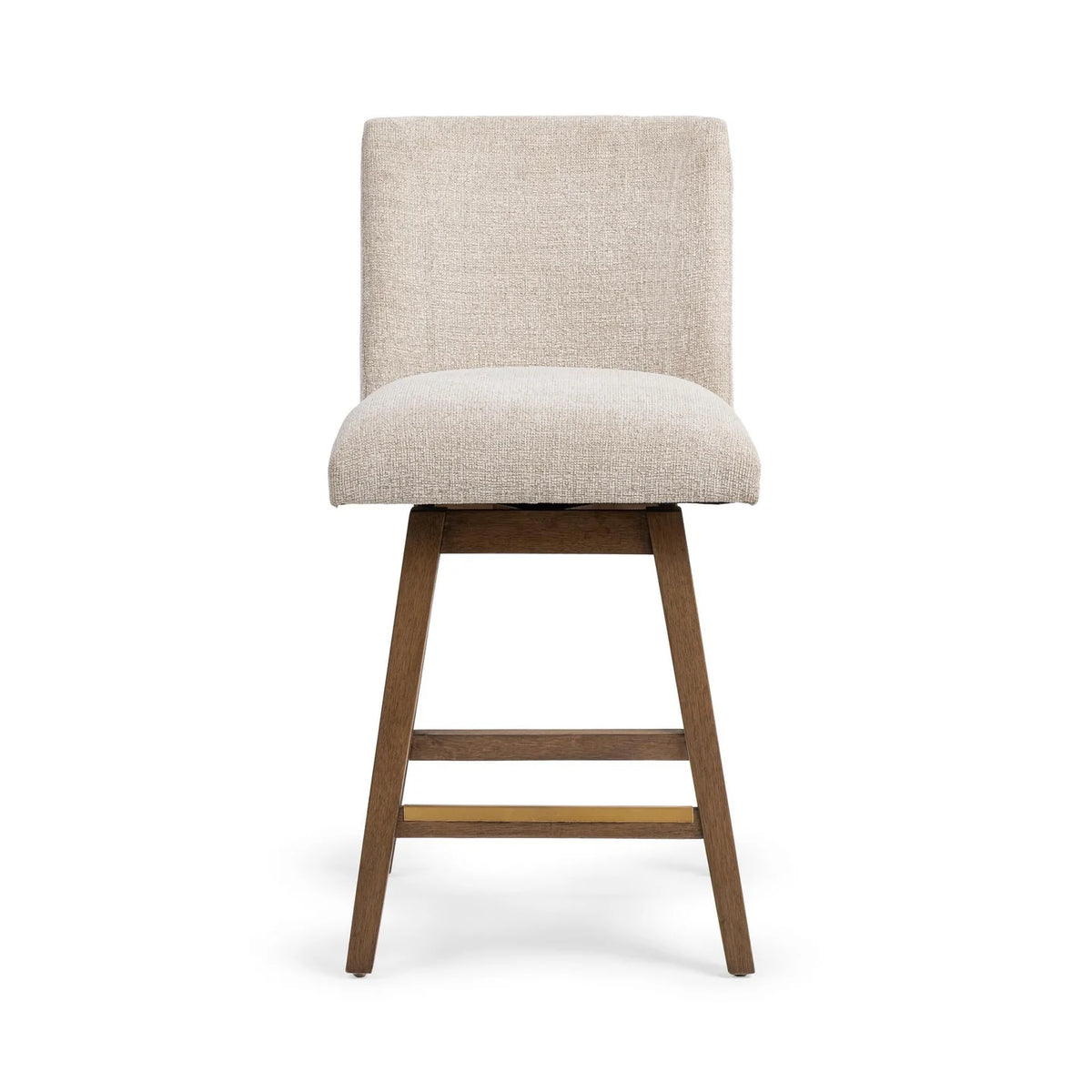 Ava Swivel Counter Stool, Oat