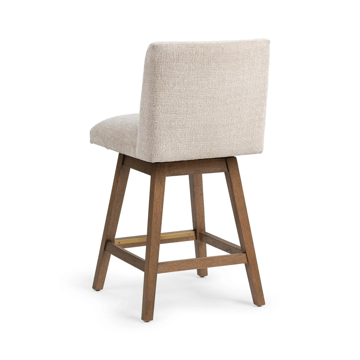 Ava Swivel Counter Stool, Oat