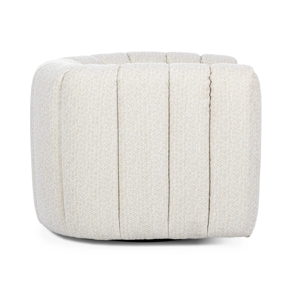 Lexa Swivel Chair, Cream