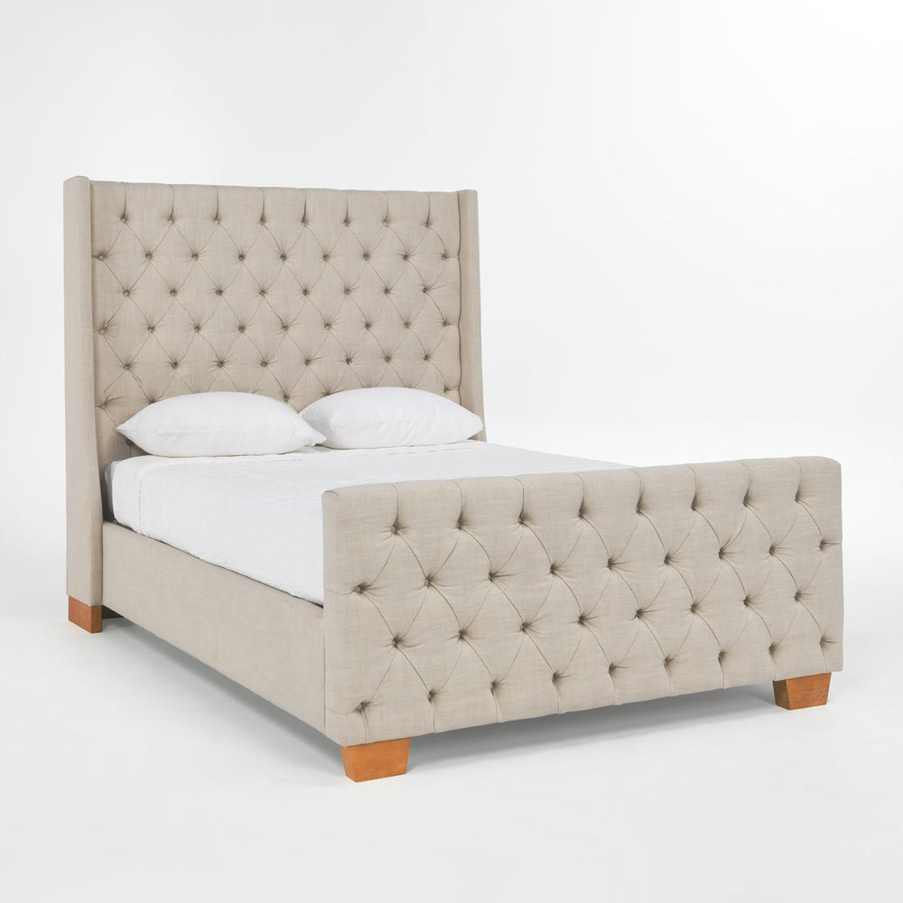 Loren Linen Bed