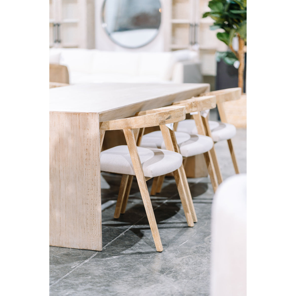 Jen Dining Chair, Natural