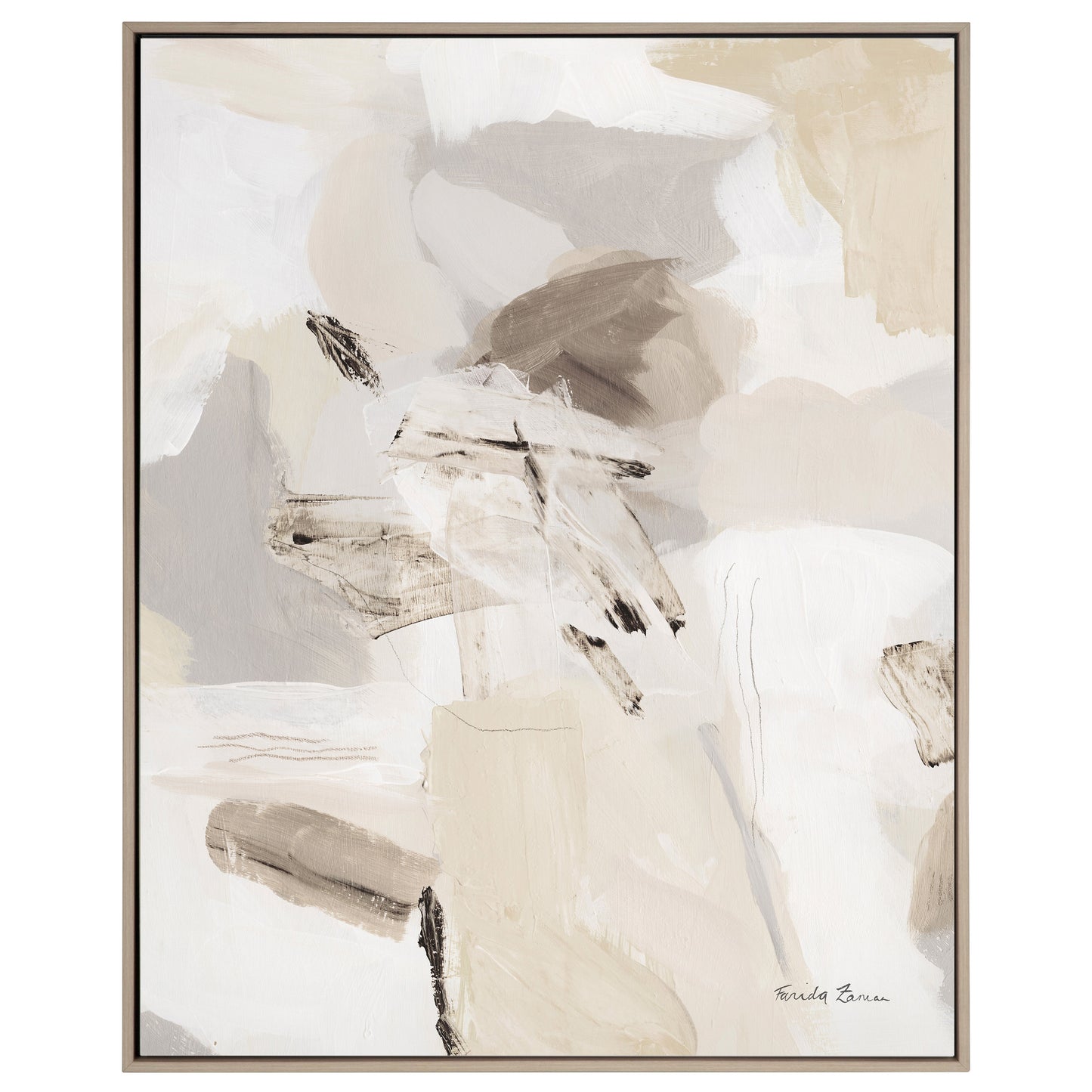 Merric I 40" x 50" Black (P83332) - No Mat - 1/2"