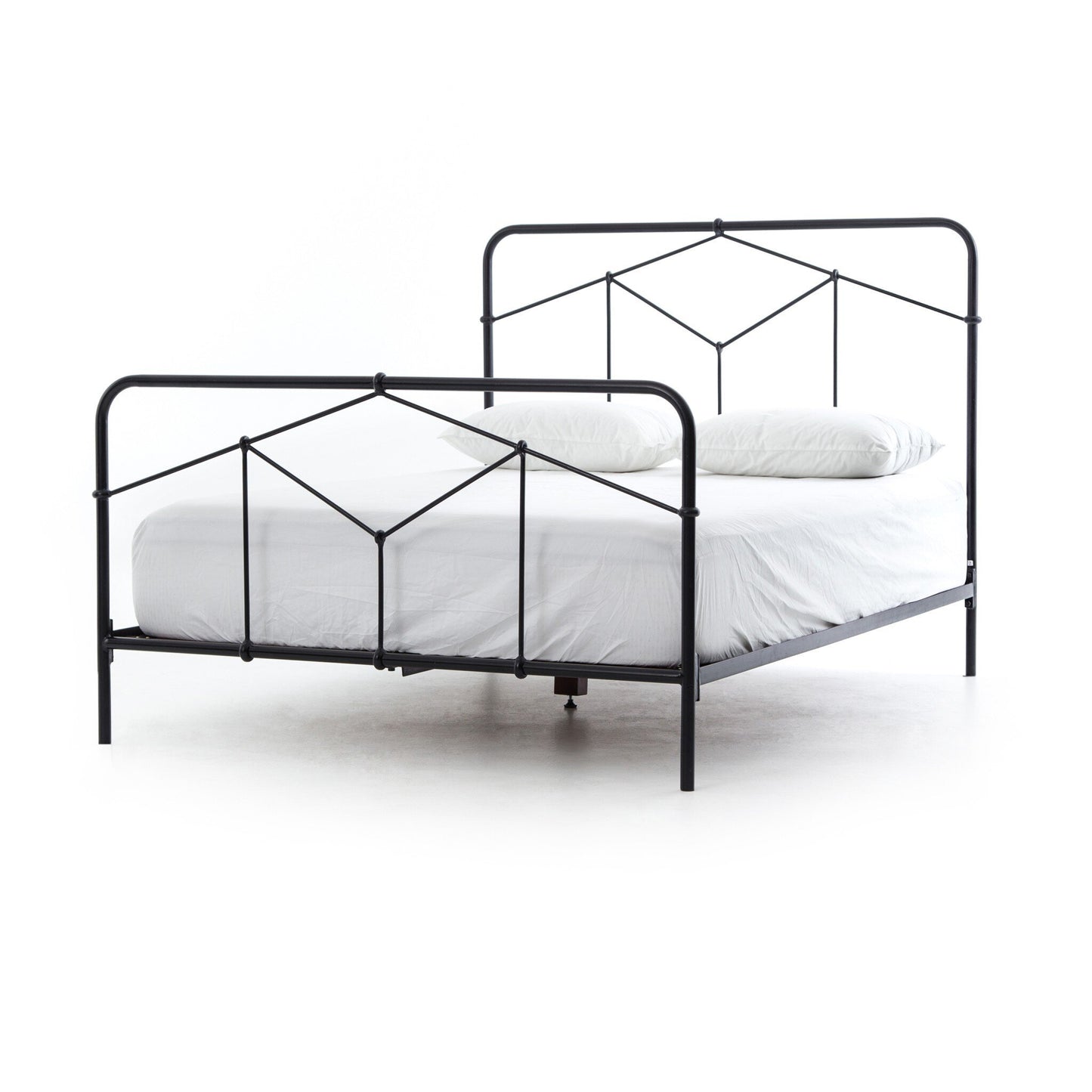 Caedric Bed - Sandblasted Vintage Black
