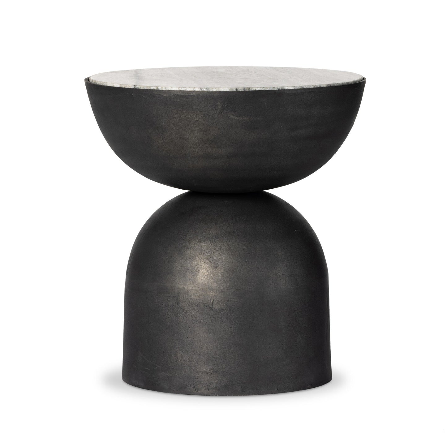 Cuthbert End Table - River Grey Marble