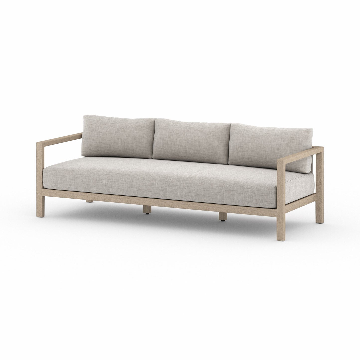 Sterling Outdoor Sofa, Washed Brown - Venao Grey
