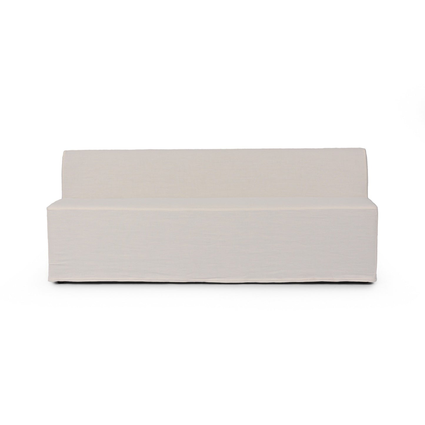 Aelwin Slipcover Dining Bench - Broadway Snow