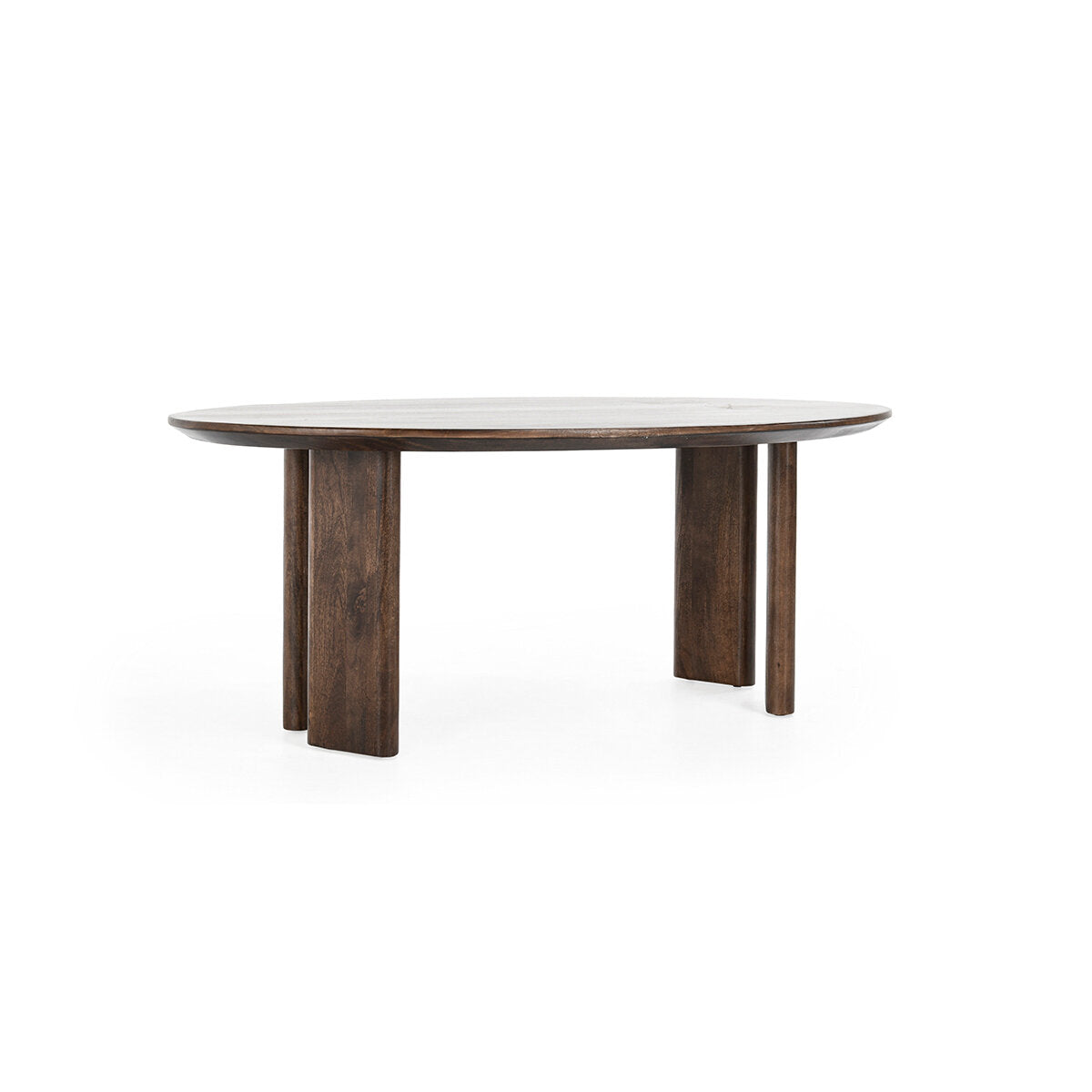 Norwood 78" Dining Table Bark Brown