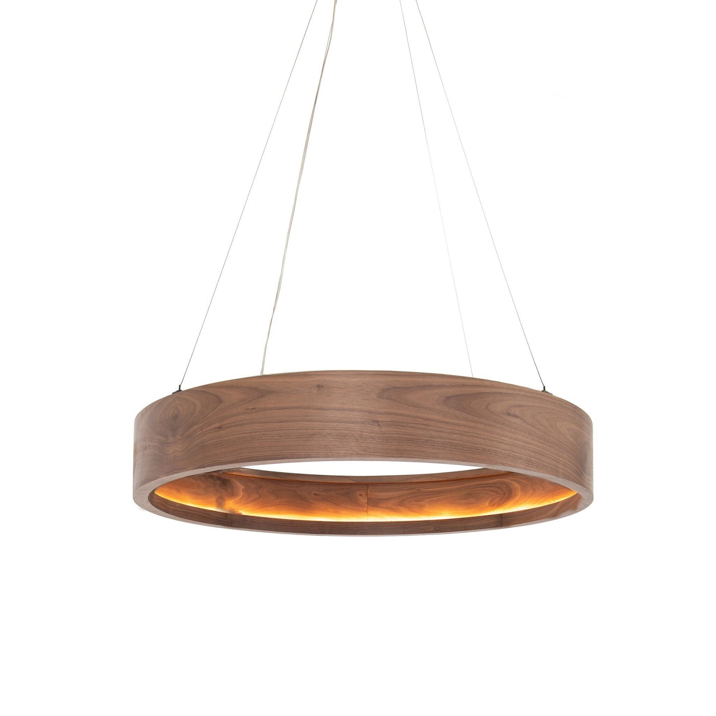 Baldric Chandelier - Dark Walnut