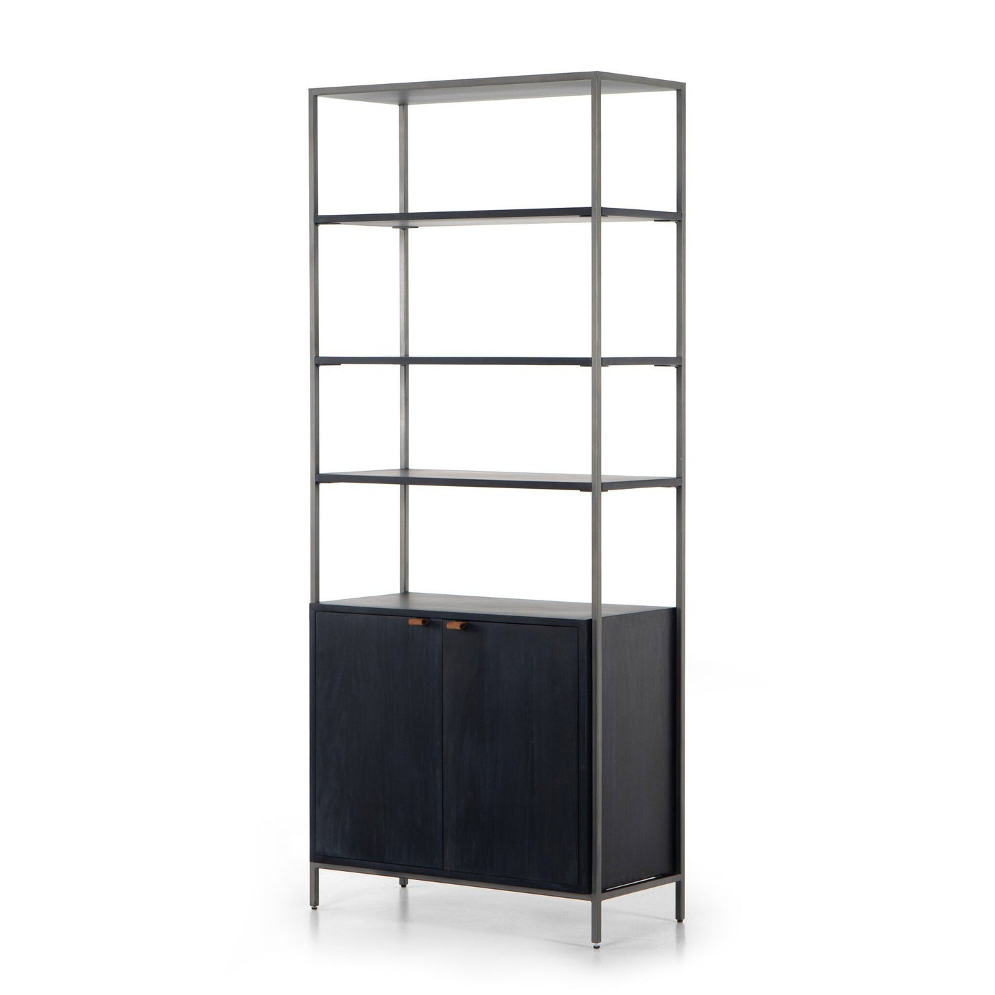 Thane Modular Wide Bookcase - Auburn Poplar