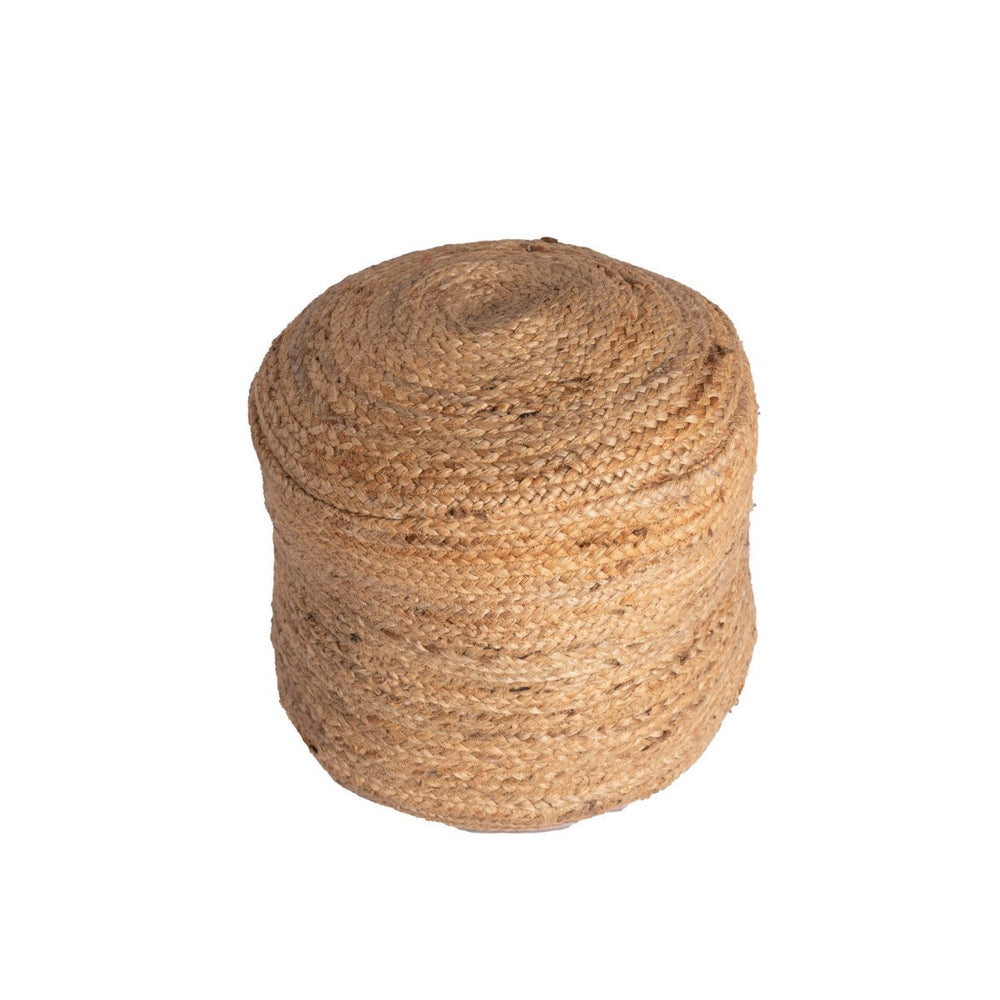 Jute Pouf