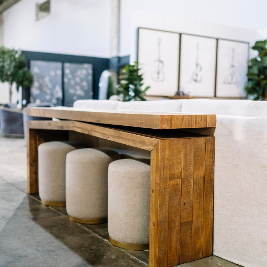Matt 79" Console, Natural