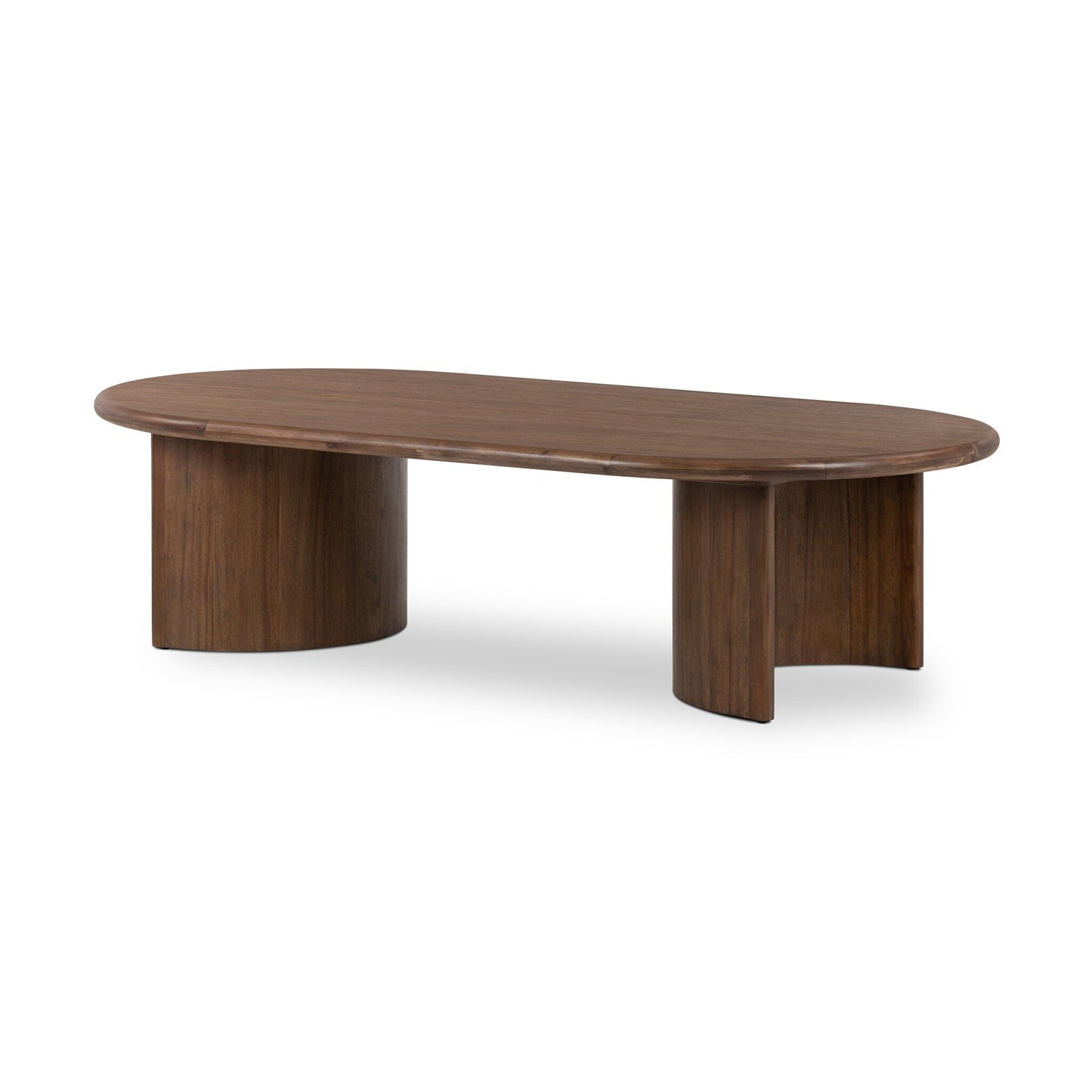 Penric Coffee Table - Seasoned Brown Acacia