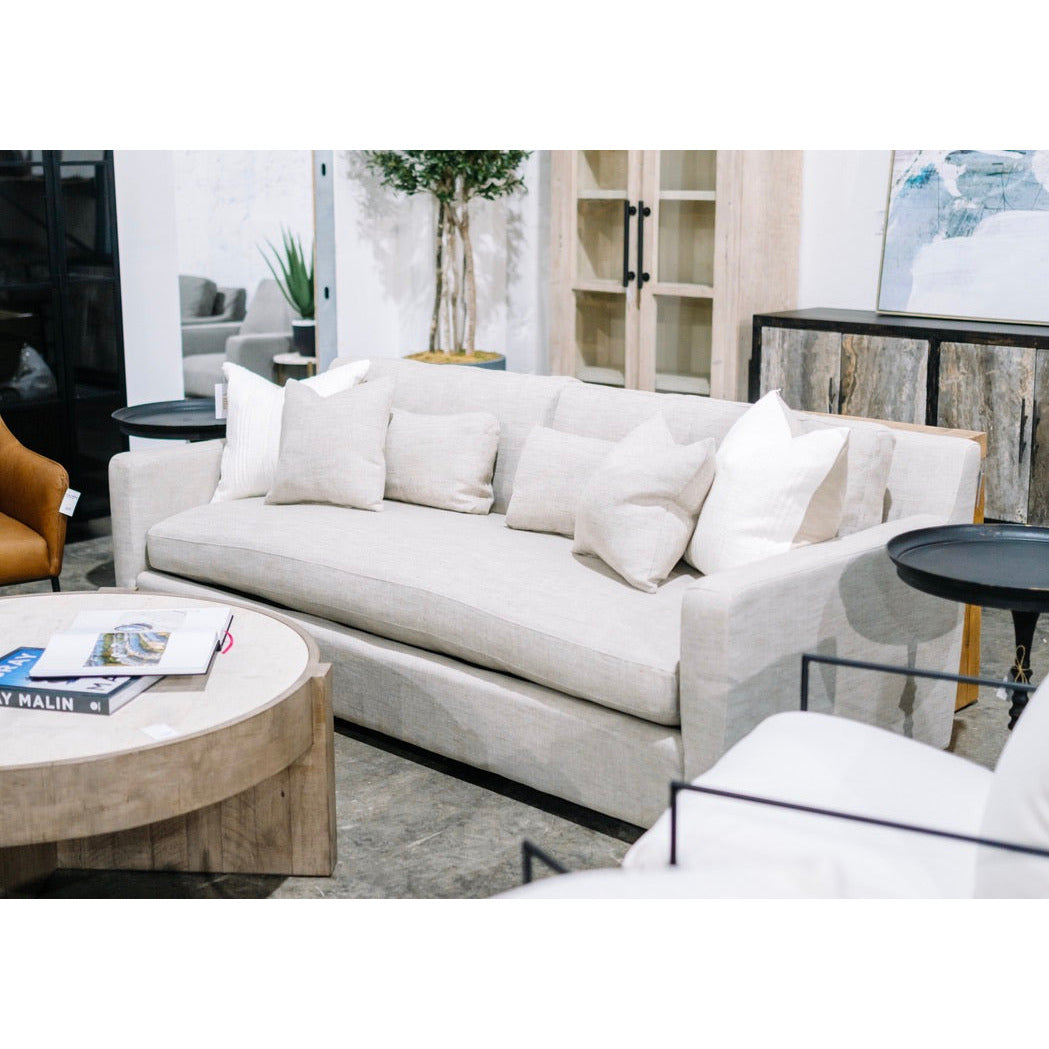 Eden 95" Sofa, KW Linen