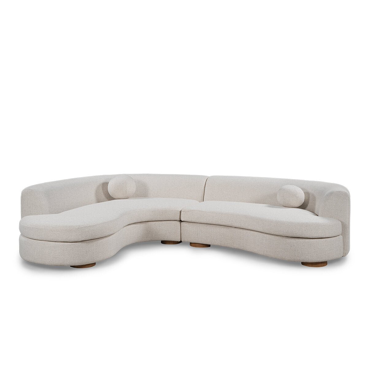 Cuthbert 2 Piece Sectional Ivory
