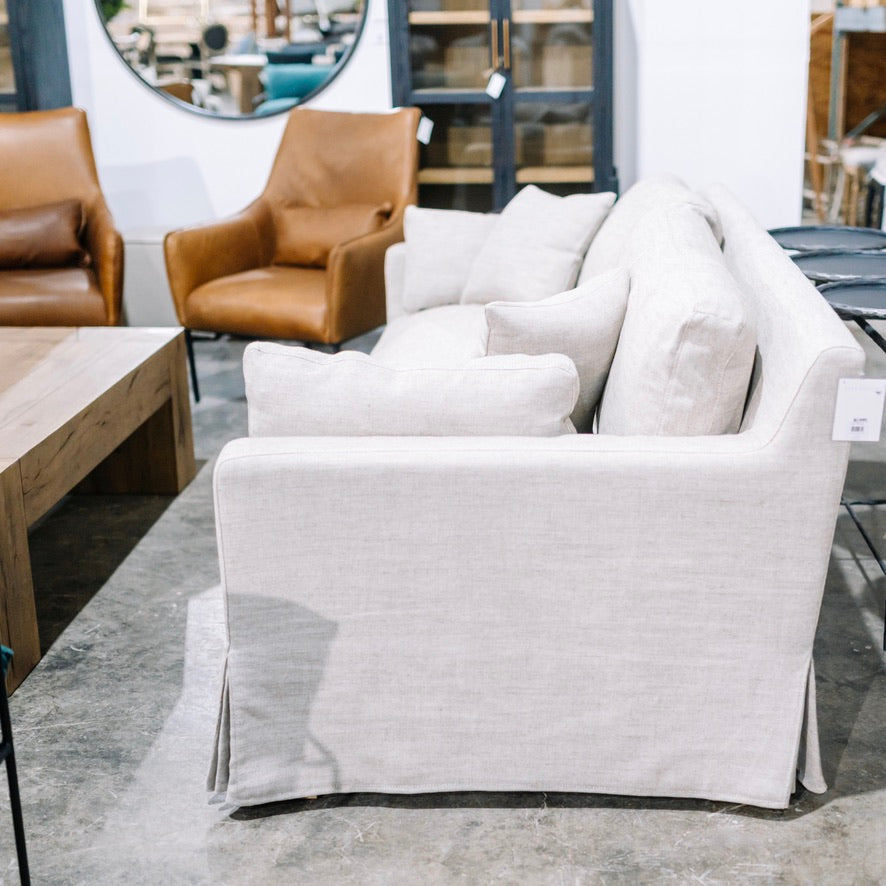 Eden 95" Sofa, KW Linen
