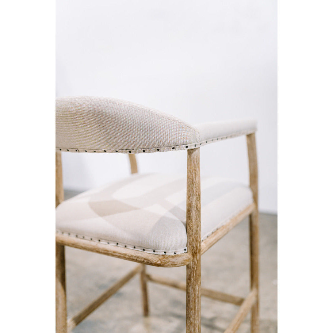 Charlotte Counter Stool, Sand Performance