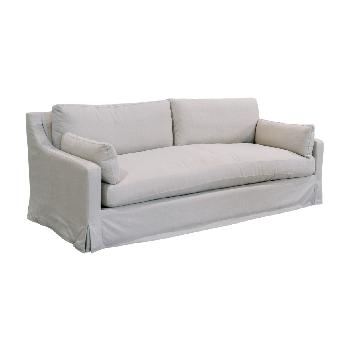 Alexis 89" Sofa, Performance Linen