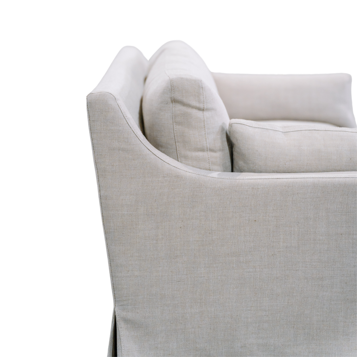 Alexis 89" Sofa, Performance Linen