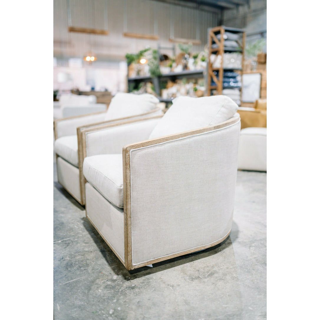 Lindsey Swivel Chair, KW Sand