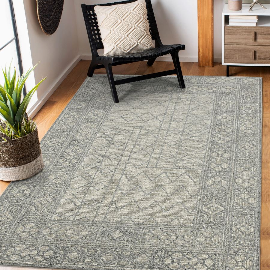 
                  
                    Baldwin 4 Rug, Gray/ Beige
                  
                