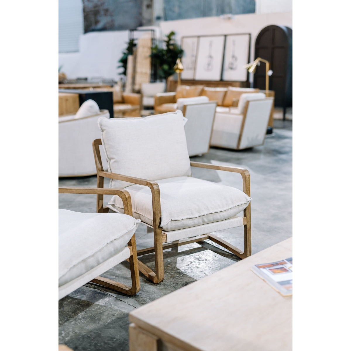 Atlas Chair, Sand Performance