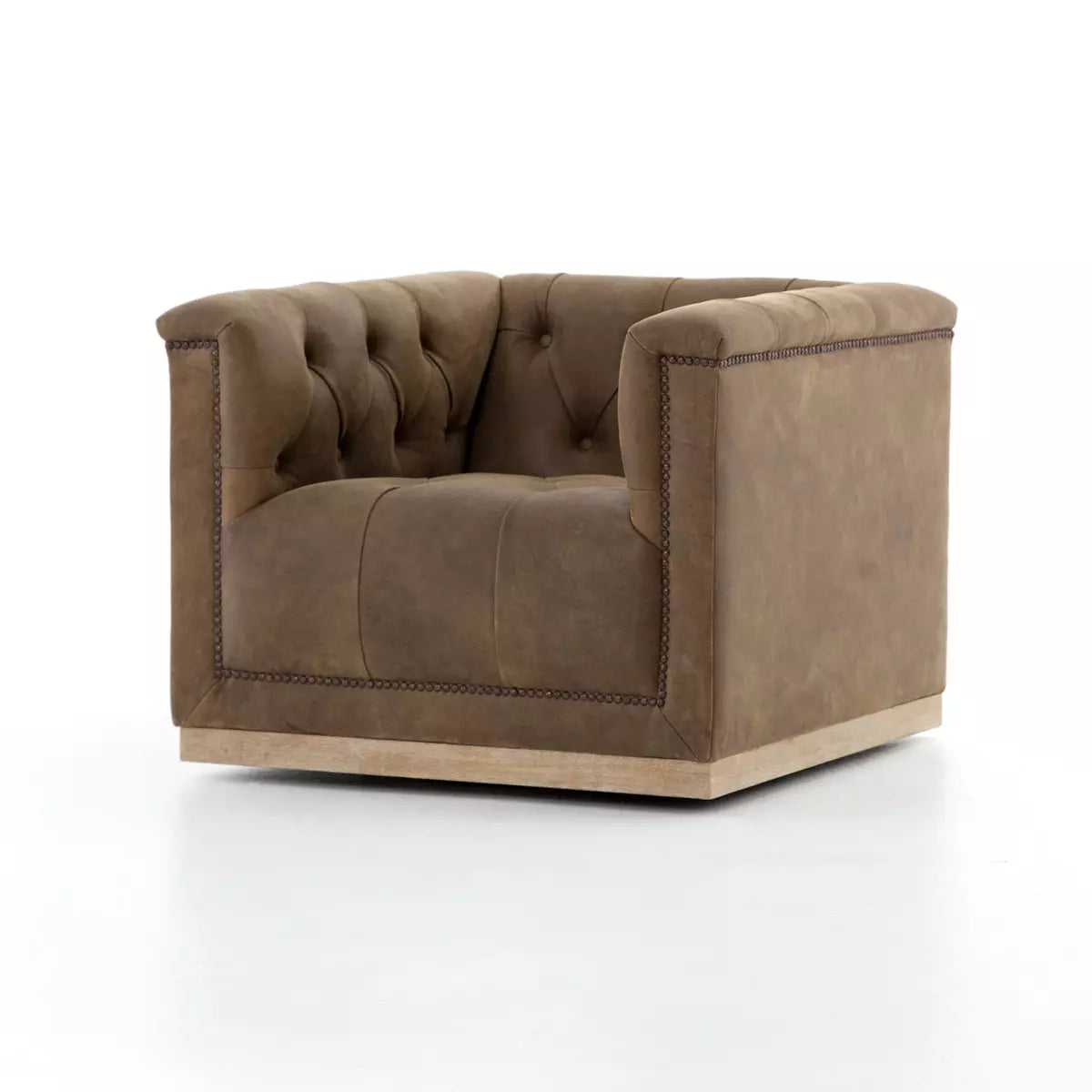 Max Swivel Chair, Umber