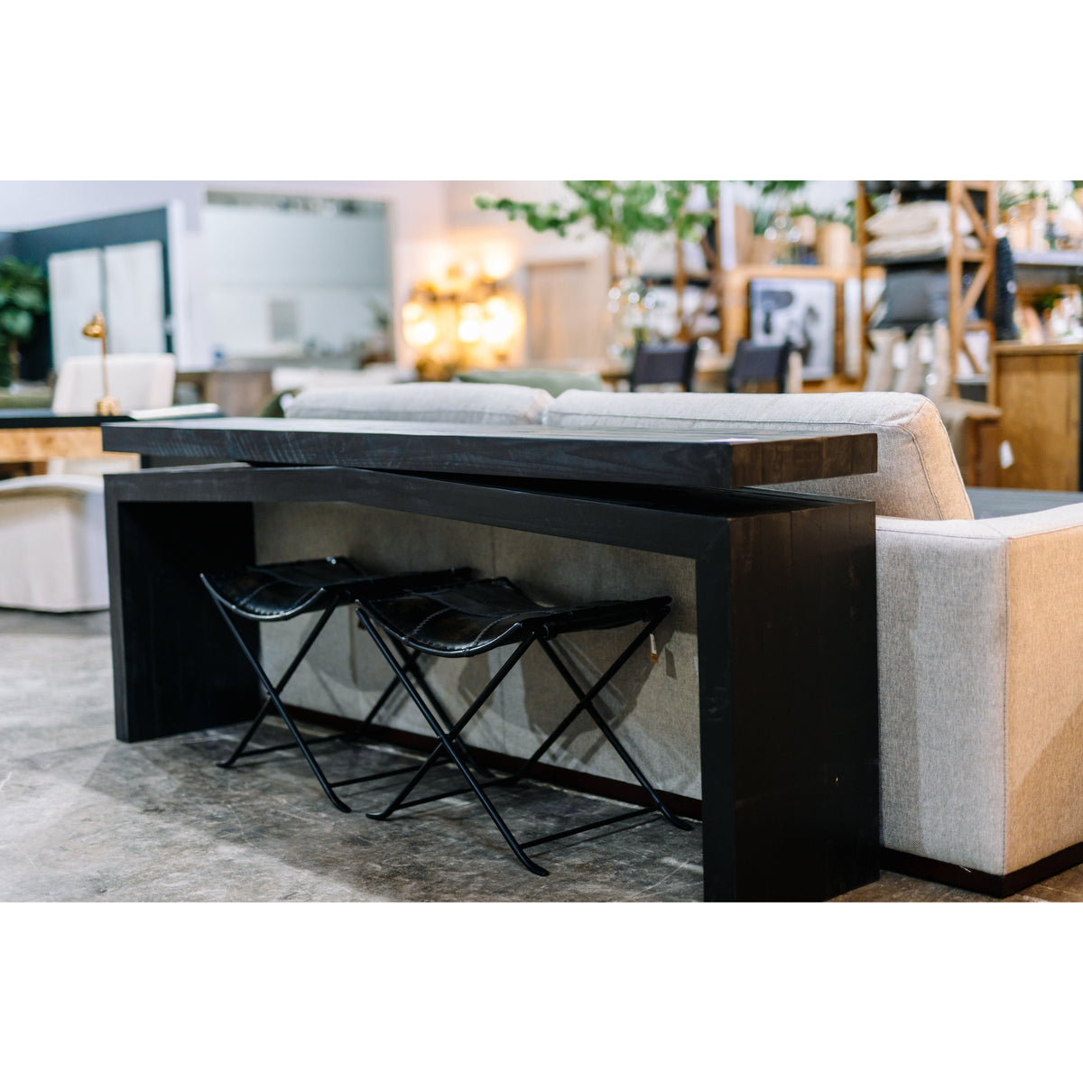 Matt 79" Console, Black