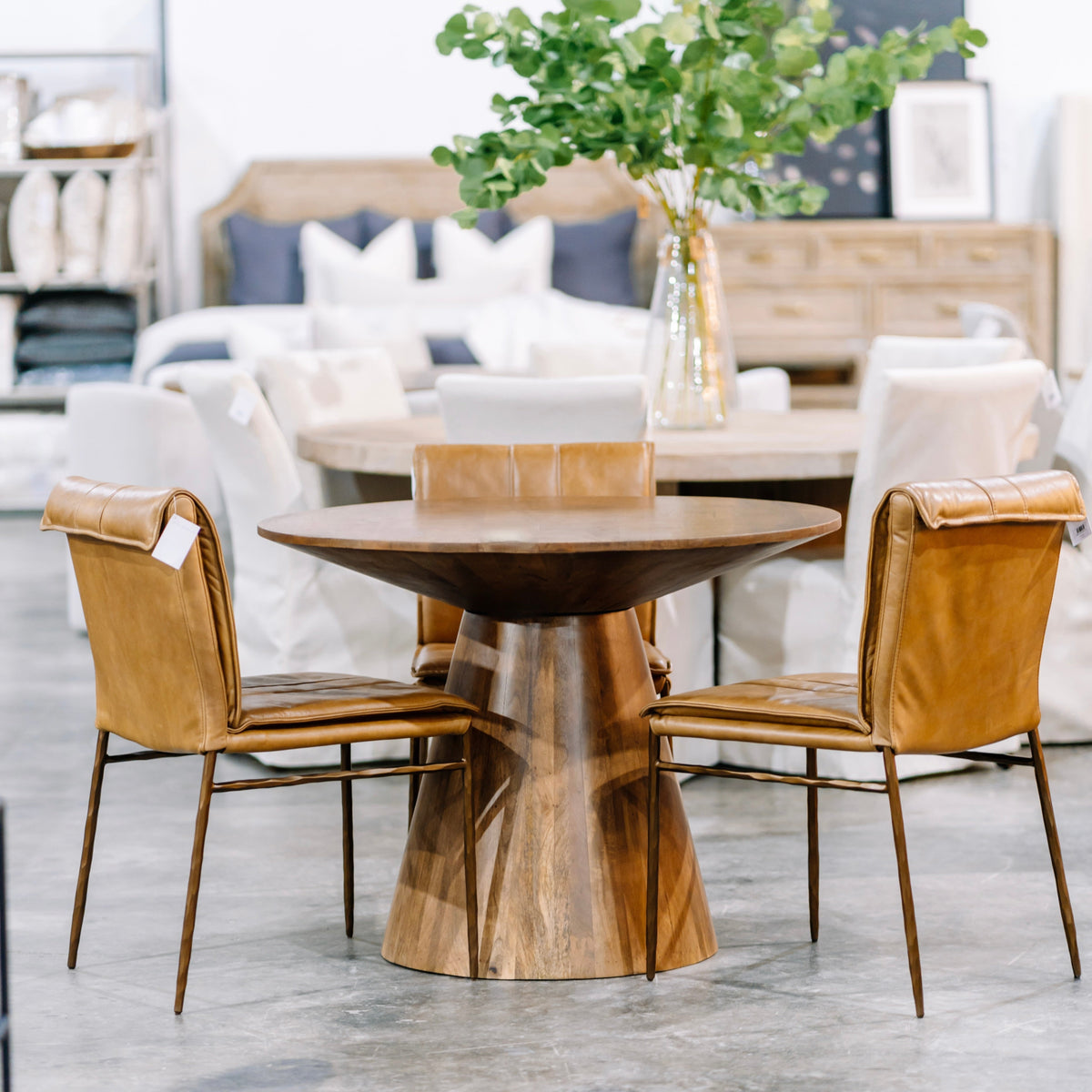 Maye Dining Chair, Tan