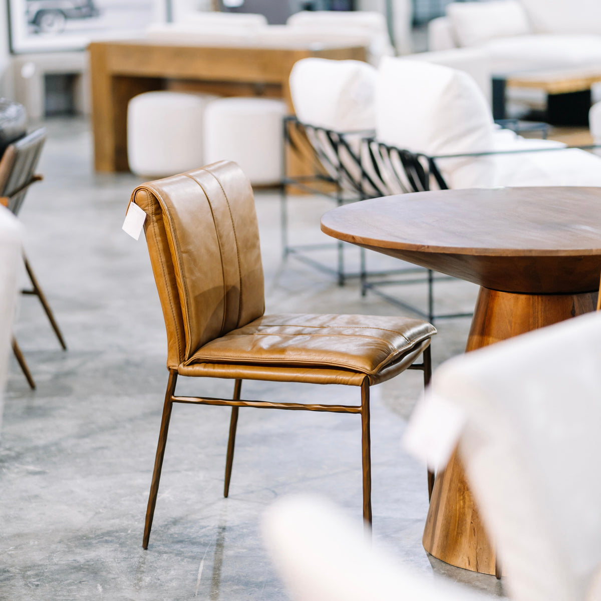 Maye Dining Chair, Tan