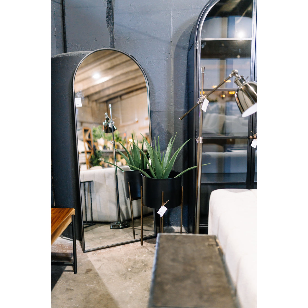 Aga 28x70 Mirror, Black
