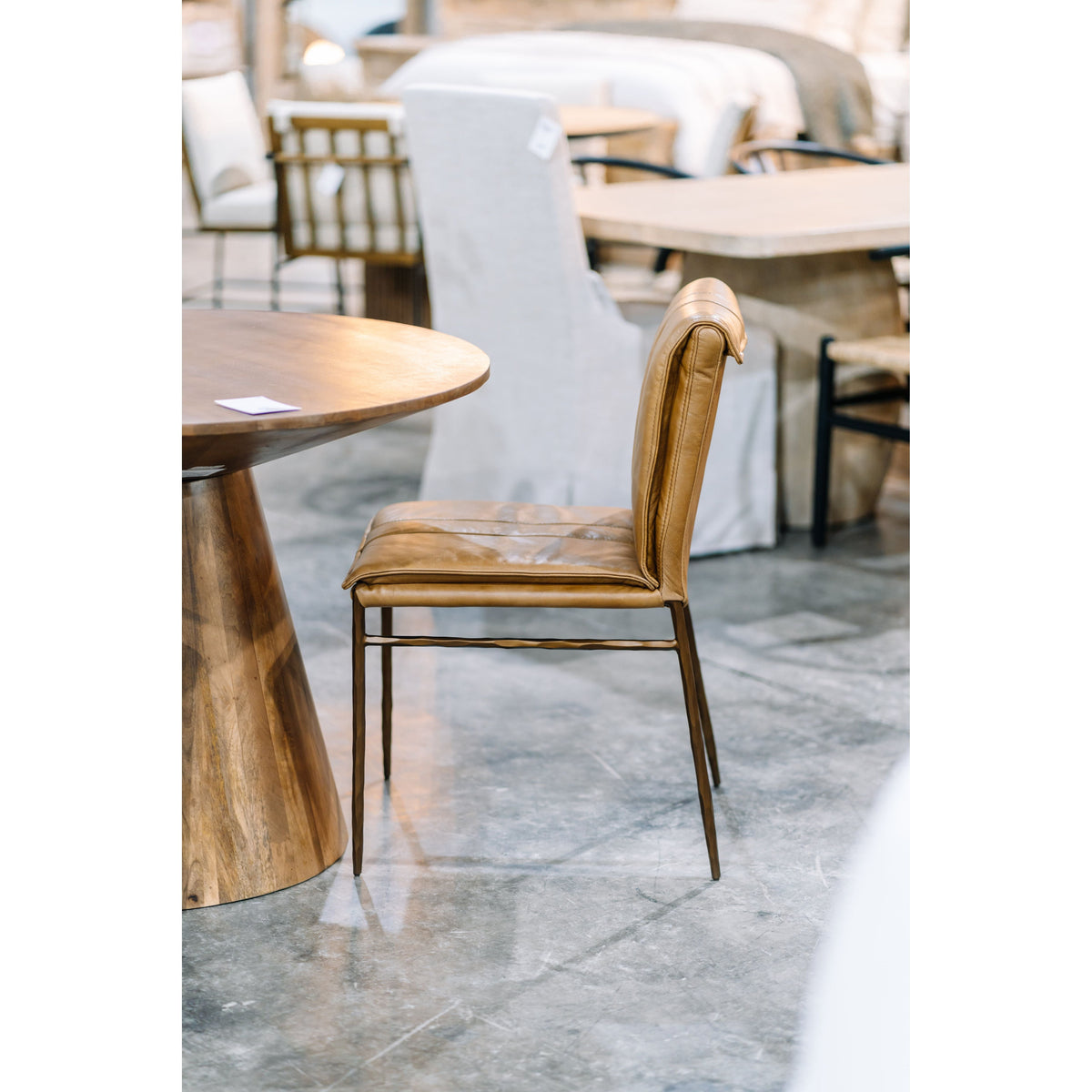 Maye Dining Chair, Tan
