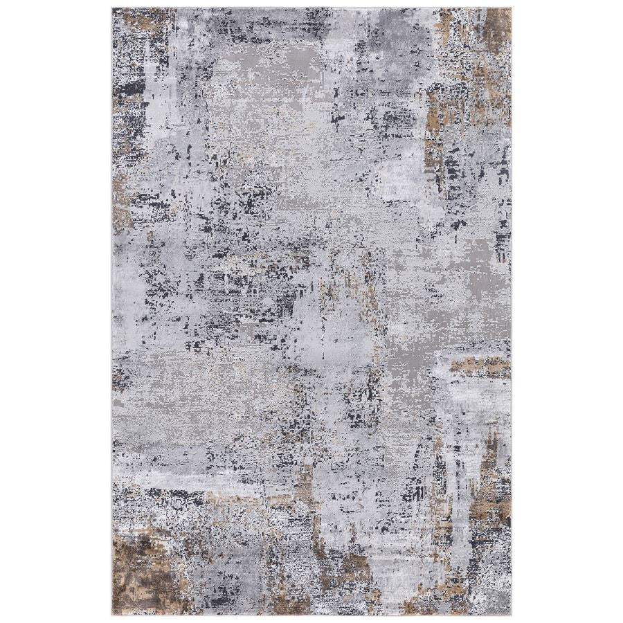 Hayes 5 Rug, Gray/ Gold