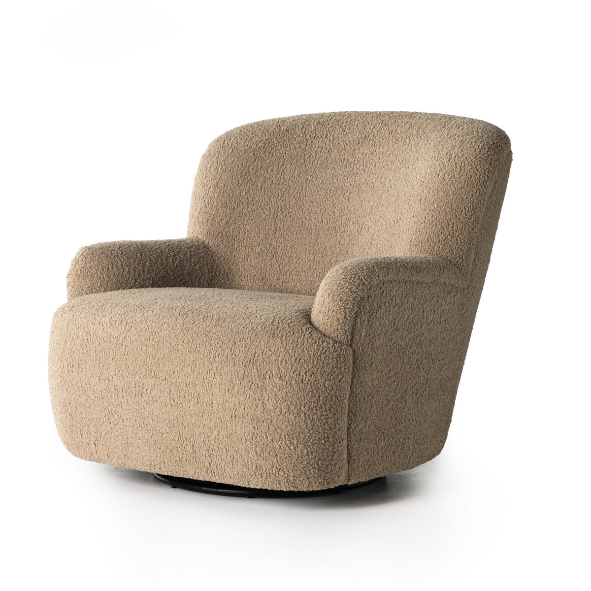 Kad Accent Chair, Camel Sheepskin