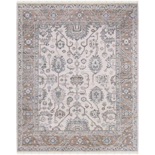 8x10 Marlowe-3 Rug, Ivory/ Mocha