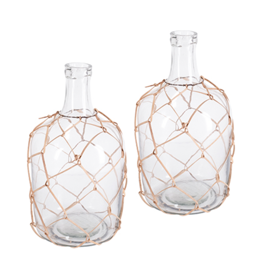 Sila 10" Glass Bottle