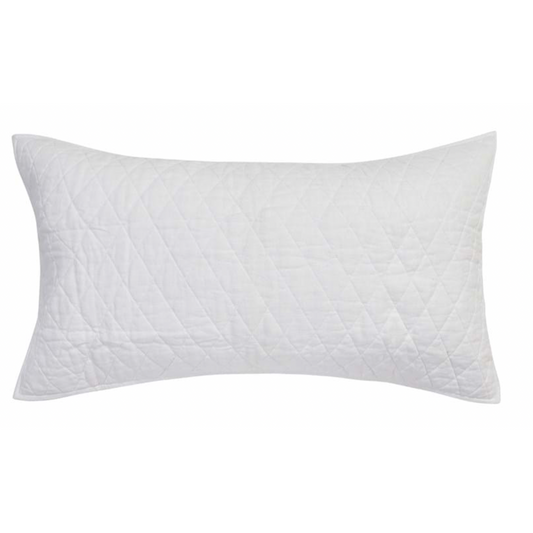 Lan King Sham, White