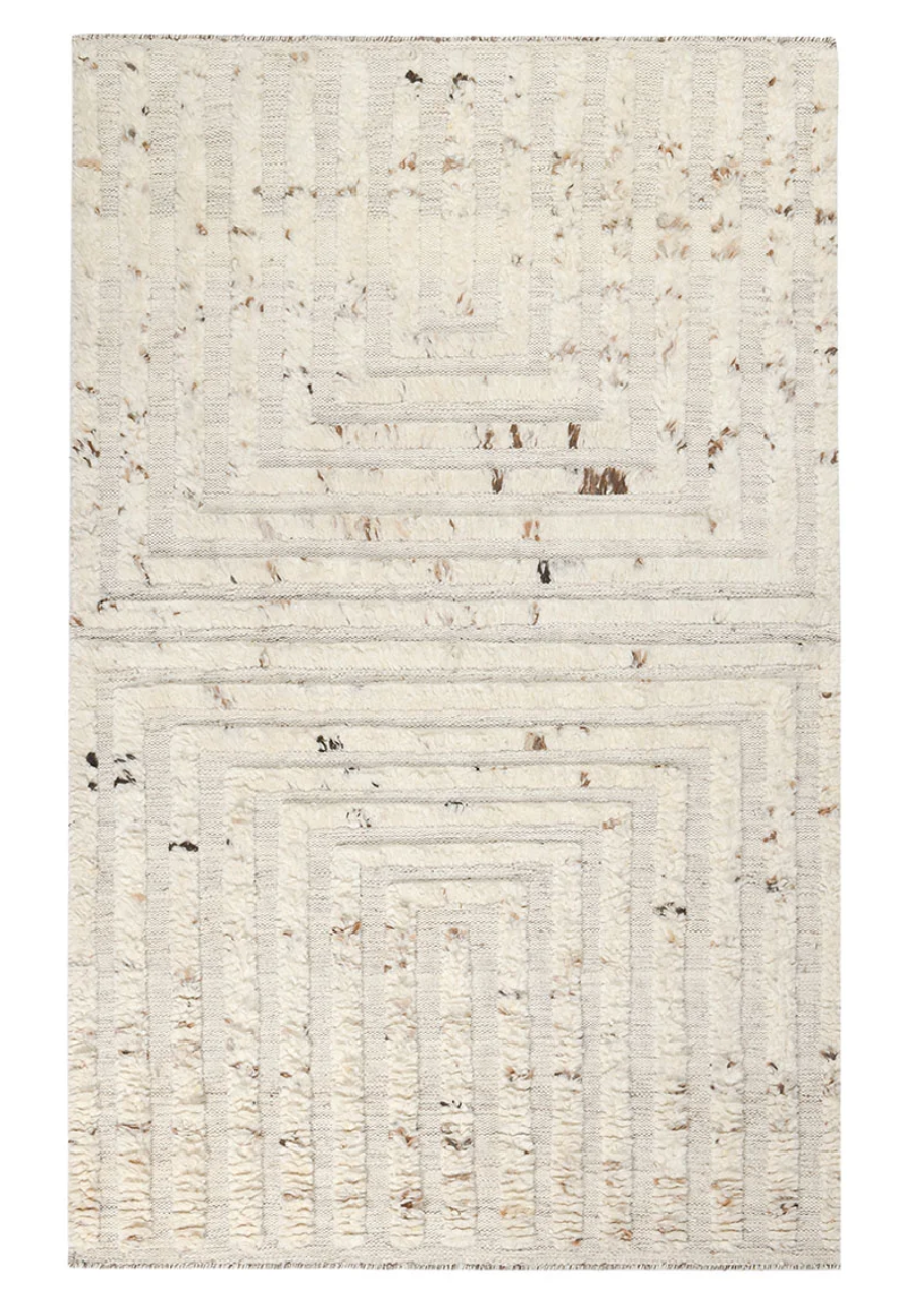 Tod Rug, Wool Ivory