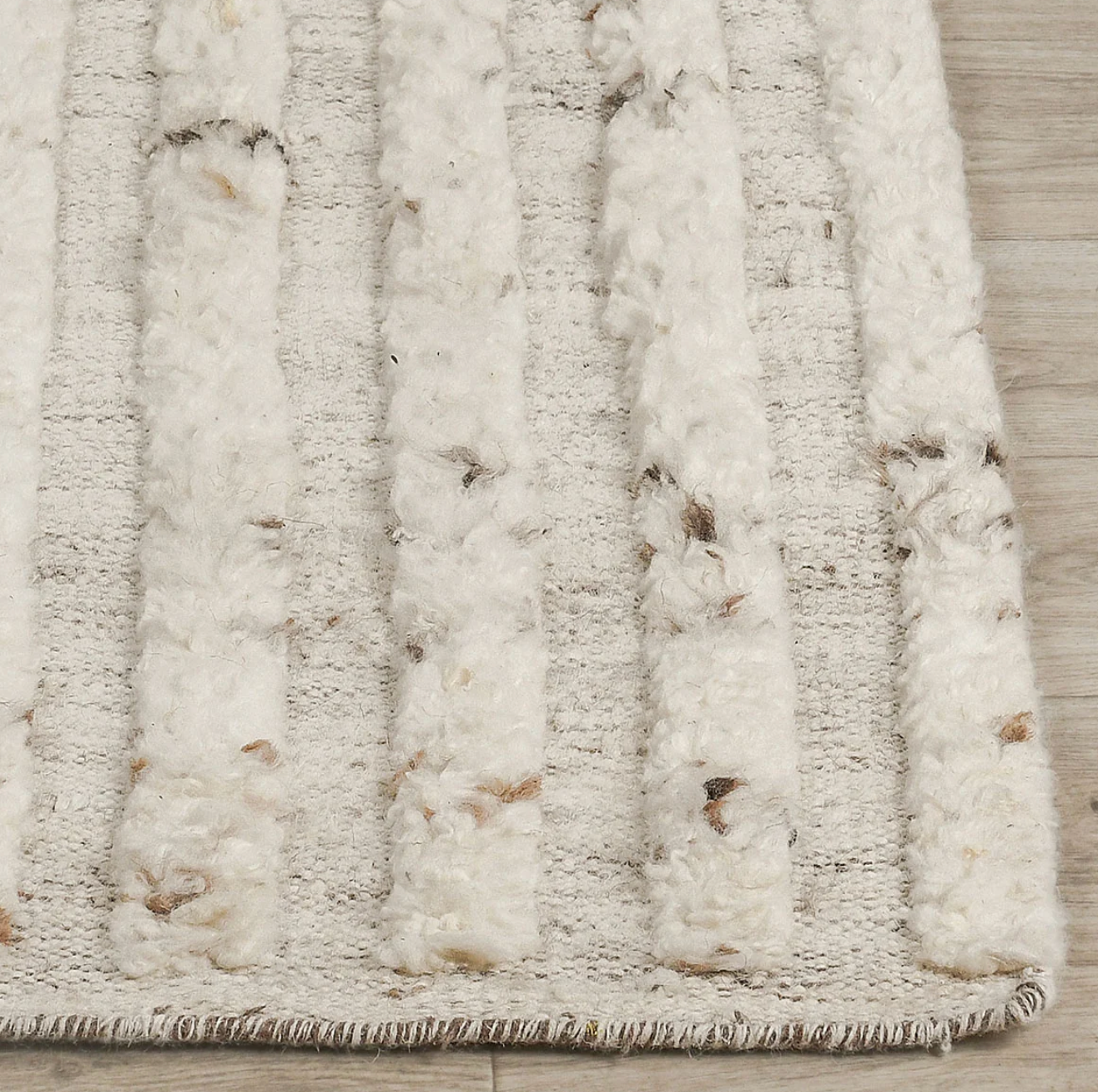 Tod Rug, Wool Ivory