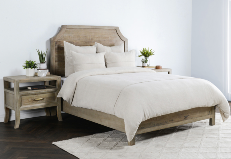 Beau Queen Duvet, Linen