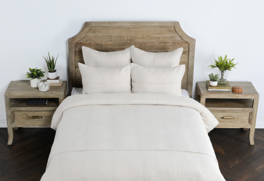 Beau Queen Duvet, Linen
