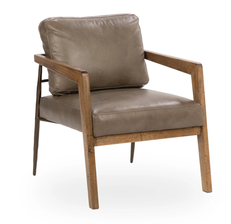 Julia Accent Chair, Truffle Brown