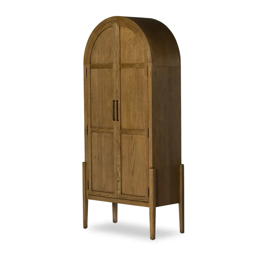 Toll Panel Cabinet, Oak