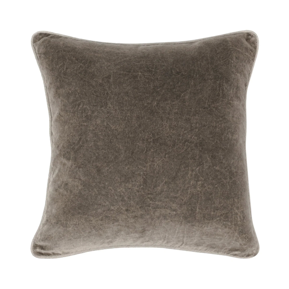SLD Heirloom Velvet 22x22 Pillow, Desert
