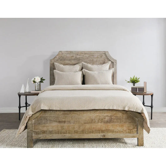 Karina King Duvet Cover, Natural