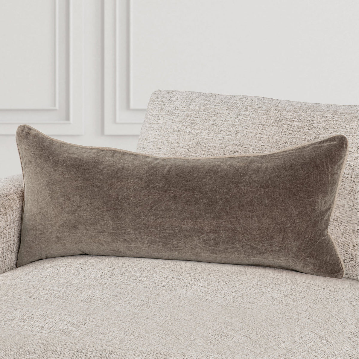 16x36 Heirloom Velvet Pillow, Desert