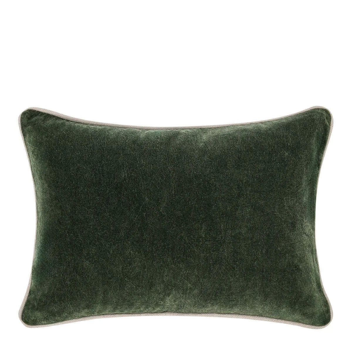 Heirloom Velvet Pillow, Forest, 14x20