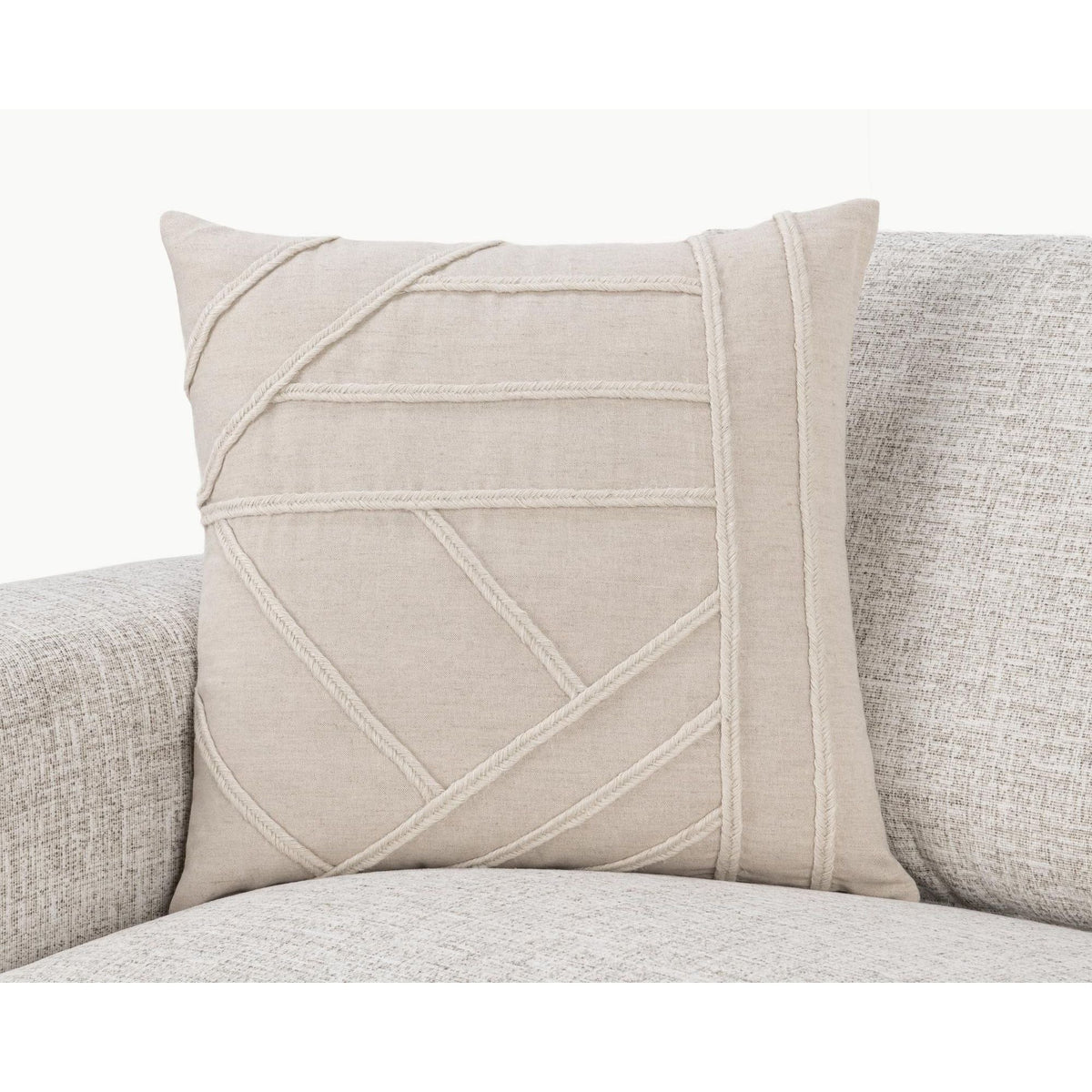 Langdon 20x20 Pillow, Natural