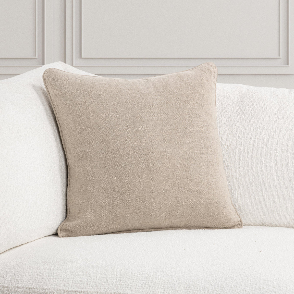 SLD Bedford Linen 22x22, Natural