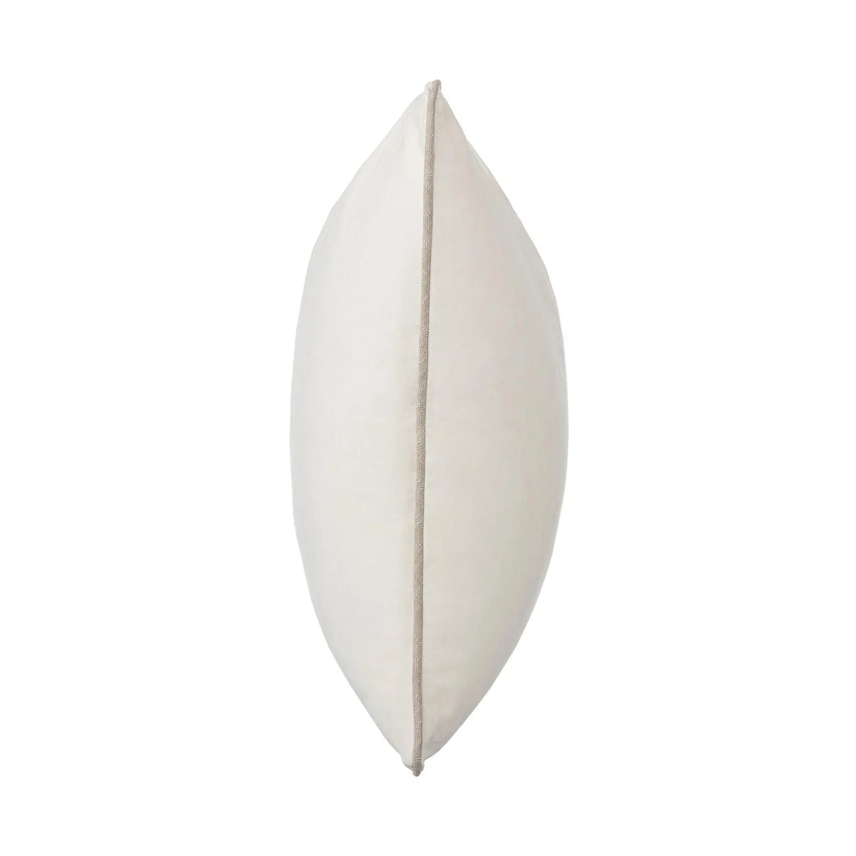 SLD Heirloom Velvet 18x18 Pillow, Ivory