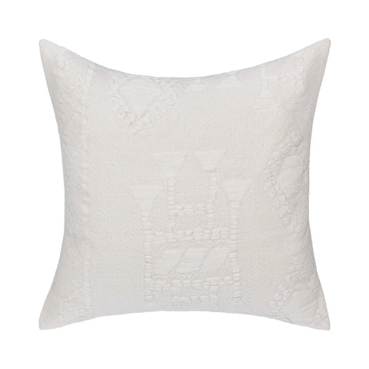 Abbey 22x22 Pillow, Ivory